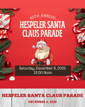 45th Annual Hespeler Santa Claus Parade